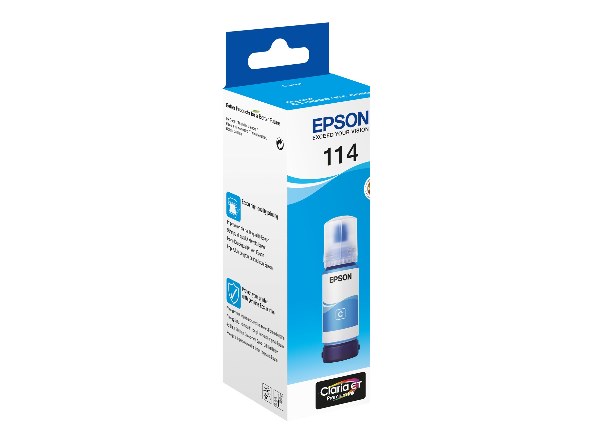 C13T07B240 EPSON ET114 EcoTank Tinte C13T07B240 EPSON ET114 EcoTank Tinte
