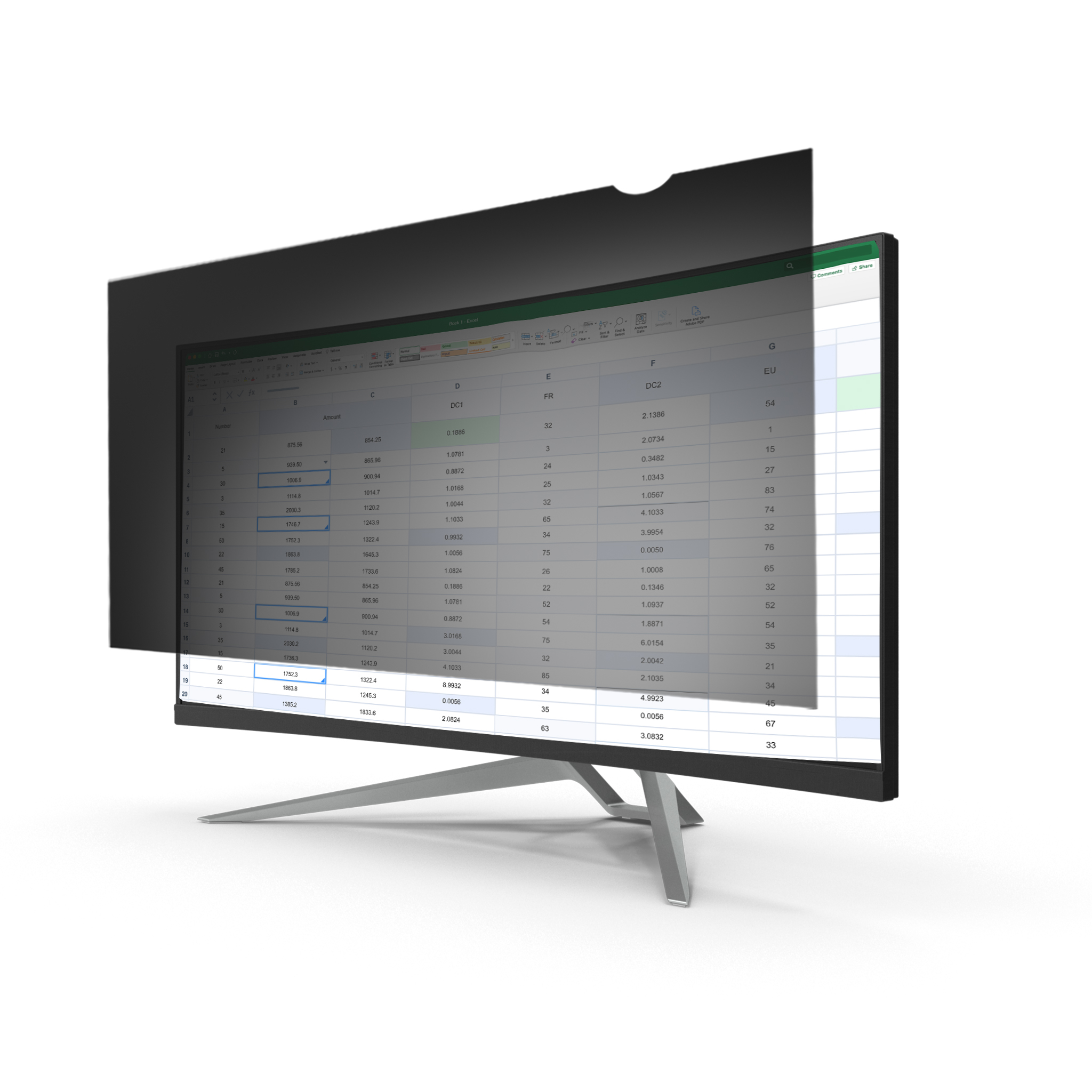 STARTECHCOM 86,36cm 34Zoll Monitor Blickschtzfolie Ultrawide mattglänzend 219 Seitenverhältnis 30 Grad Blickwinkel