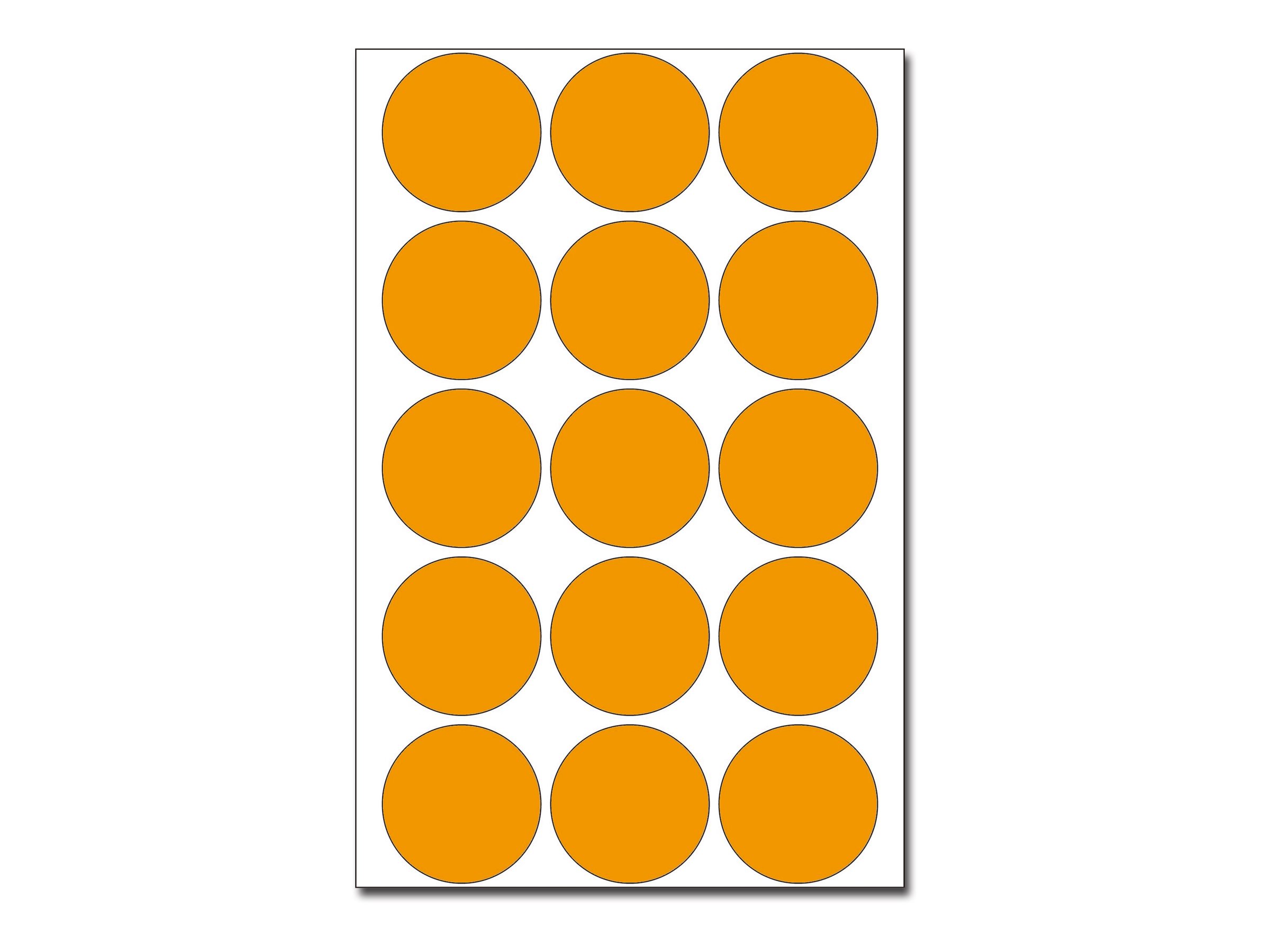 HERMA Klebepunkte 2274 leuchtorange Ø 32,0 mm, 360 St. HERMA Klebepunkte 2274 leuchtorange Ø 32,0 mm, 360 St.