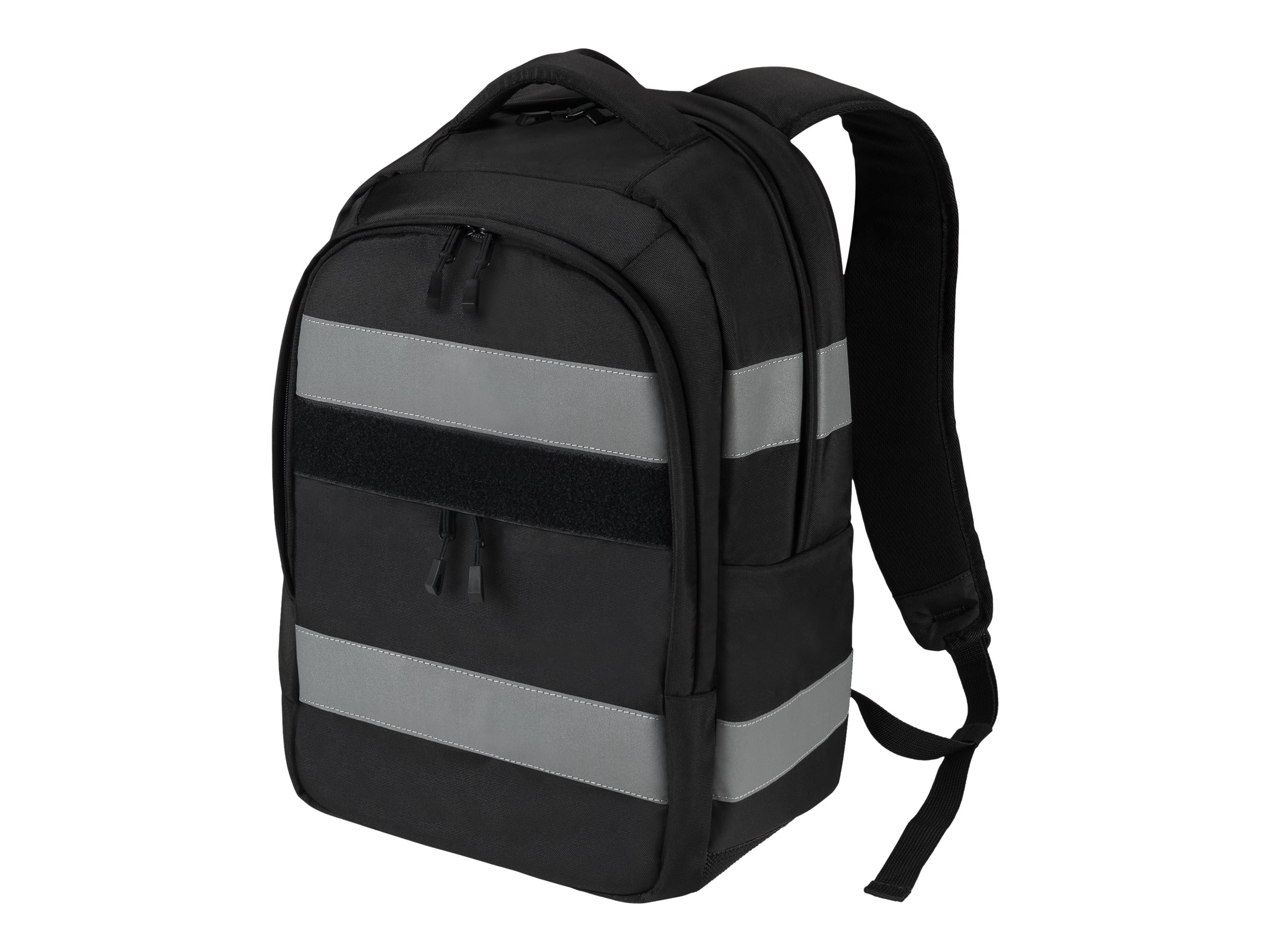 DICOTA Rucksack REFLECTIVE Recycling-PET schwarz 25,0 l