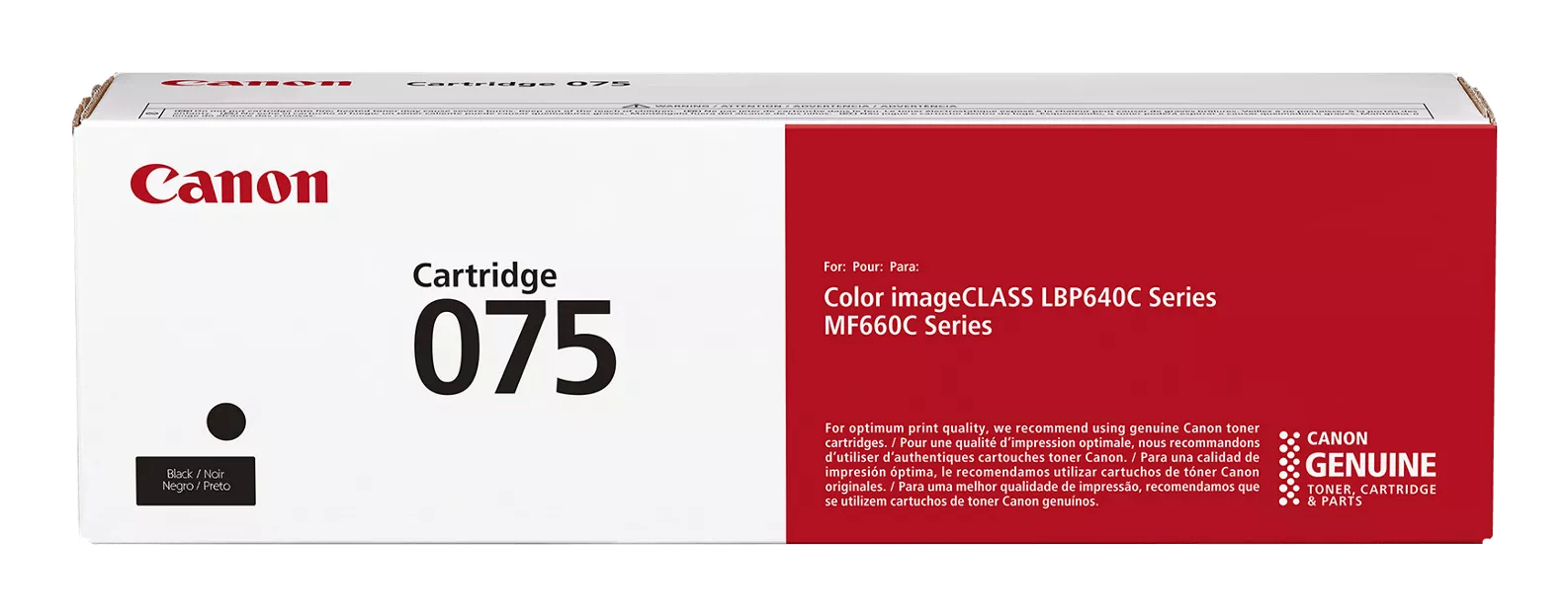 Canon 075 BK schwarz Toner