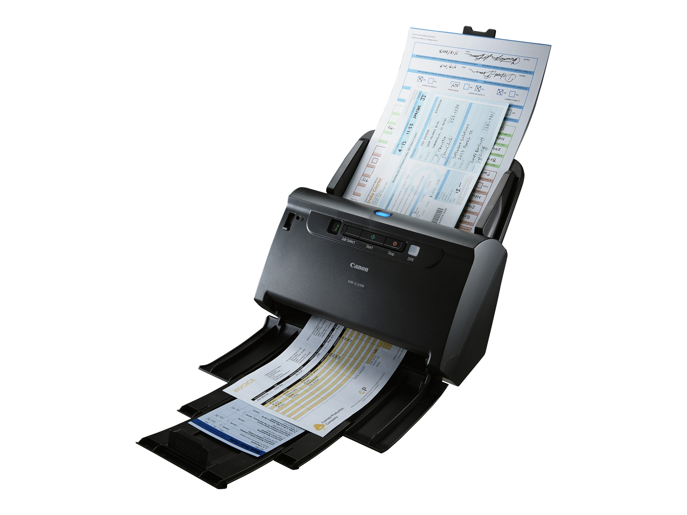 CANON DR-C230 Dokumentenscanner A4 Duplex 30ppm 60Blatt ADF High-speed USB 2.0
