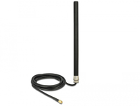 Delock Antenne LTE UMTS GSM SMA 3 dBi omni starr 3 m schwarz outdoor
