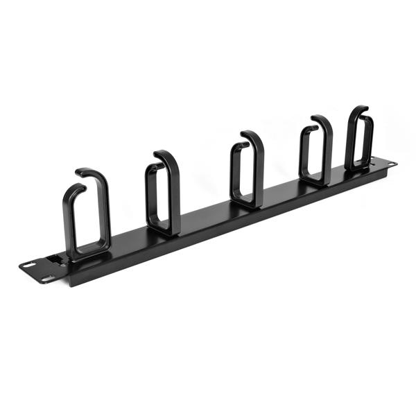 STARTECHCOM 1U Metal Rack Patch Cable Manager