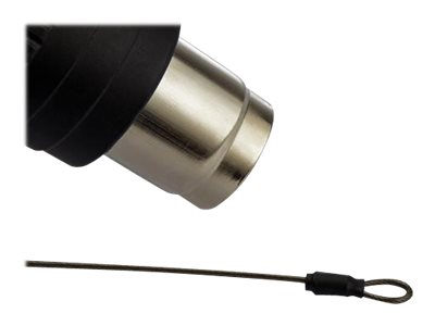 STARTECHCOM Security Tether Cable 10 Pack Universal Steel AntiTheft Cables Adjustable Heat Shrink Covers CONNLOCKPK10