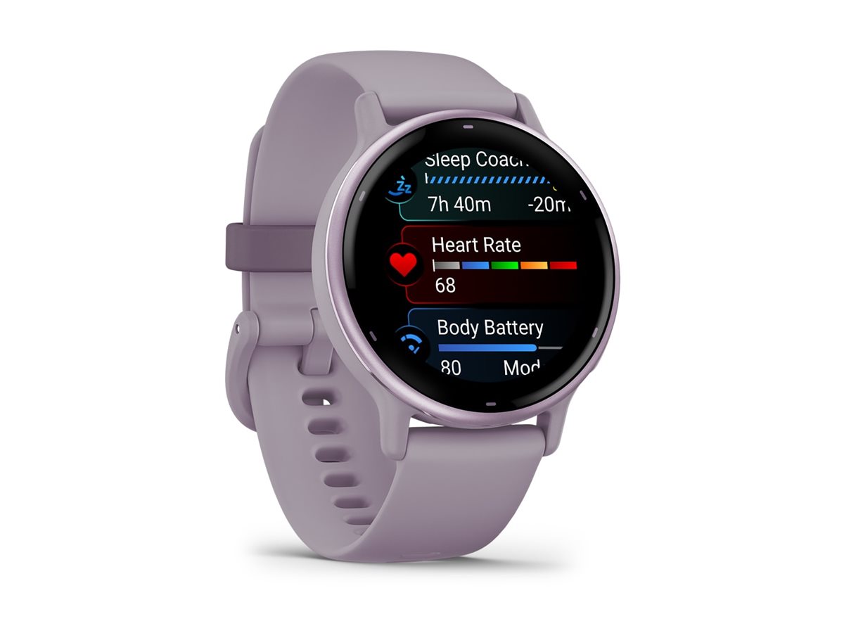 Garmin vivoactive 5 Orchid (42.20 mm, Aluminium, Polymer, nur WLAN, One Size)