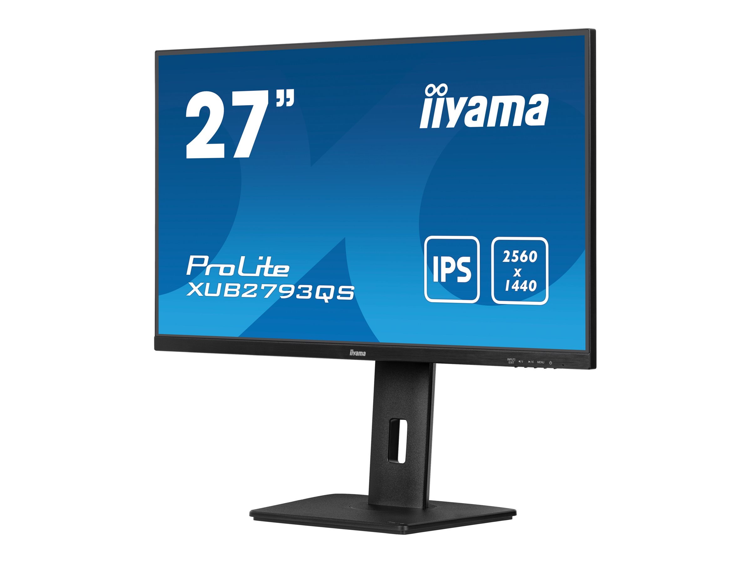 IIYAMA XUB2793QS-B7 68,58cm 27Zoll 2560x1440 300cd/m2 1ms HDMI DP IIYAMA XUB2793QS-B7 68,58cm 27Zoll 2560x1440 300cd/m2 1ms HDMI DP