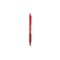 BIC Kugelschreiber SOFT Feel rot, Schreibfarbe: rot, 12 St.