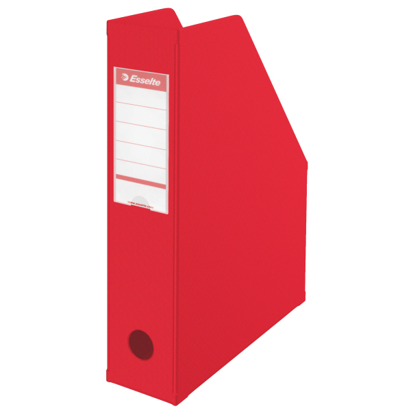 10 Esselte Stehsammler 56003 rot Kunststoff, DIN A4