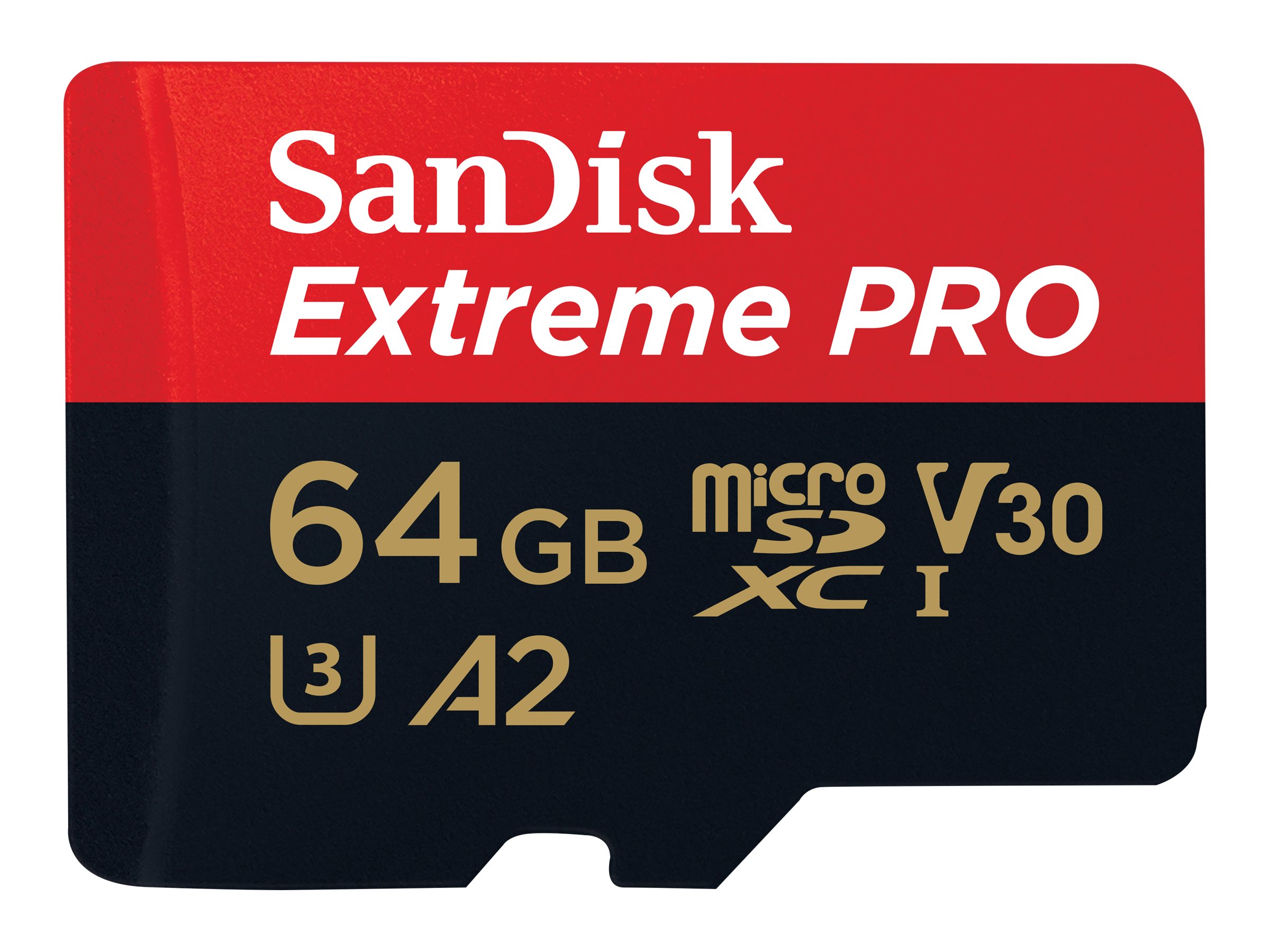 SanDisk Speicherkarte microSDXC-Card Extrem PRO 64 GB