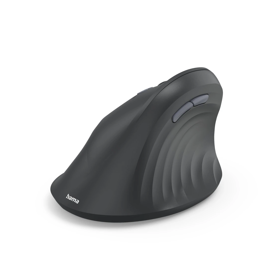 Hama Vertikale ergonomische Linkshänder-Maus EWM-600L Multi Device 1.800 dpi Schwarz
