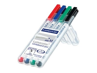 STAEDTLER pen Whiteboard-Marker farbsortiert 1,0 mm, 4 St. STAEDTLER pen Whiteboard-Marker farbsortiert 1,0 mm, 4 St.