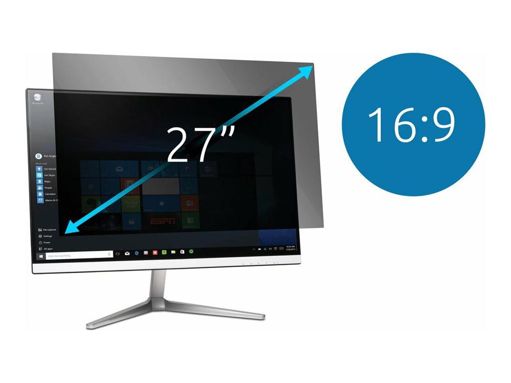 KENSINGTON Privacy Filter Plg 68,58cm 27Zoll Blickschutzfilter wide 16:9 KENSINGTON Privacy Filter Plg 68,58cm 27Zoll Blickschutzfilter wide 16:9