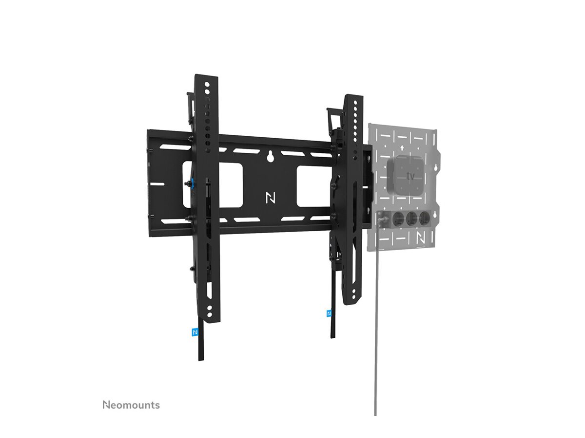 NEOMOUNTS LEVEL750 Wall Mount XL 125kg tiltable tilt guard connectable VESA 400x400