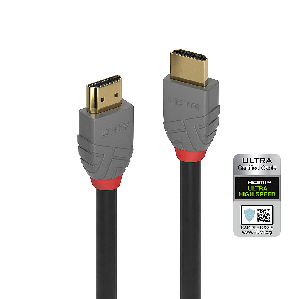 LINDY 2m Ultra High Speed HDMI Kabel An HDMI Stecker an Stecker