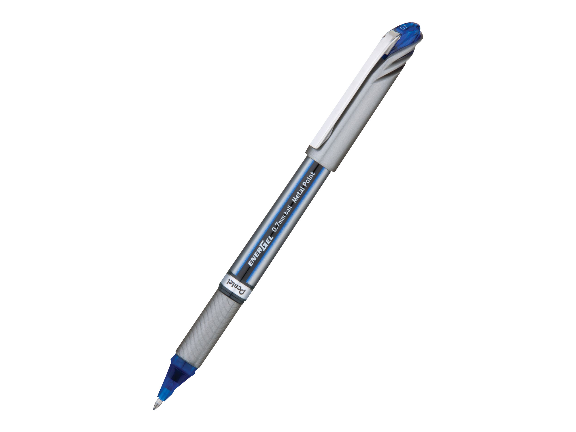 Pentel ENERGEL BL27 Gelschreiber blausilber 0,35 mm, Schreibfarbe blau, 1 St