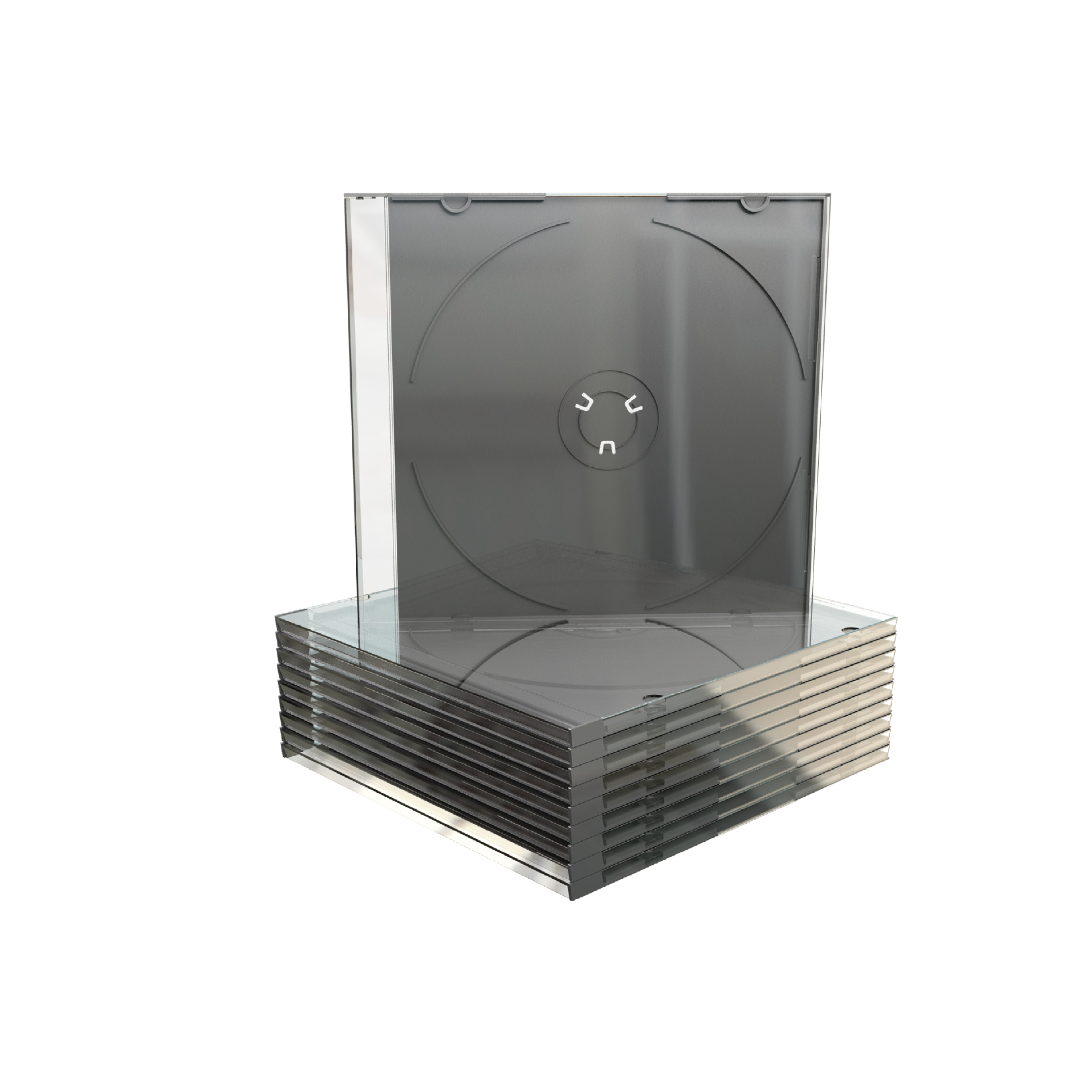 MediaRange 1er CD-/DVD-Huellen Slim Cases transparent, 10 St. MediaRange 1er CD-/DVD-Huellen Slim Cases transparent, 10 St.