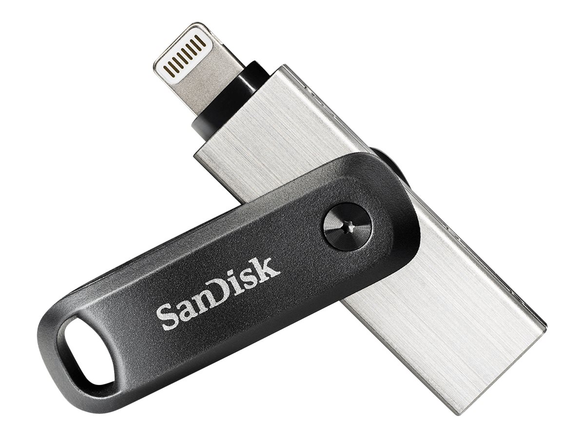 SanDisk USB-Stick iXpand Go schwarz, silber 128 GB