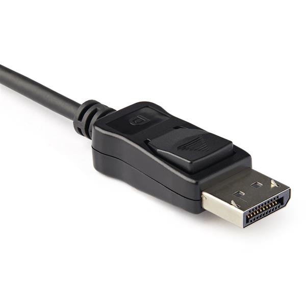 STARTECHCOM DisplayPort to HDMI Adapter with HDR 4K 60Hz Black DP to HDMI Converter