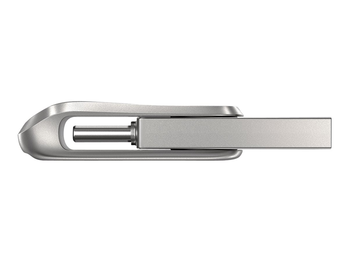 SanDisk USB-Stick Ultra Dual Drive Luxe Type-C silber 64 GB