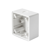 EsyLux Aufputzdose MOUNTING BOX IP44 SM WH EsyLux Aufputzdose MOUNTING BOX IP44 SM WH