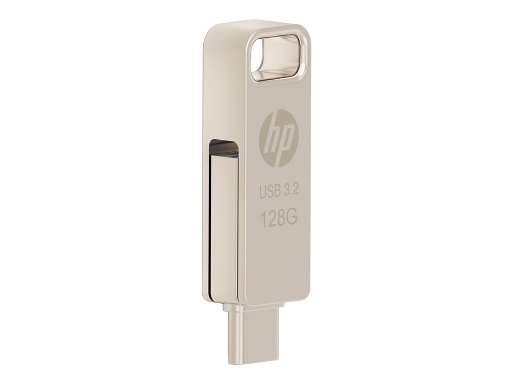 HP 128GB x206c OTG Type-C Metal Flash Drive HP 128GB x206c OTG Type-C Metal Flash Drive