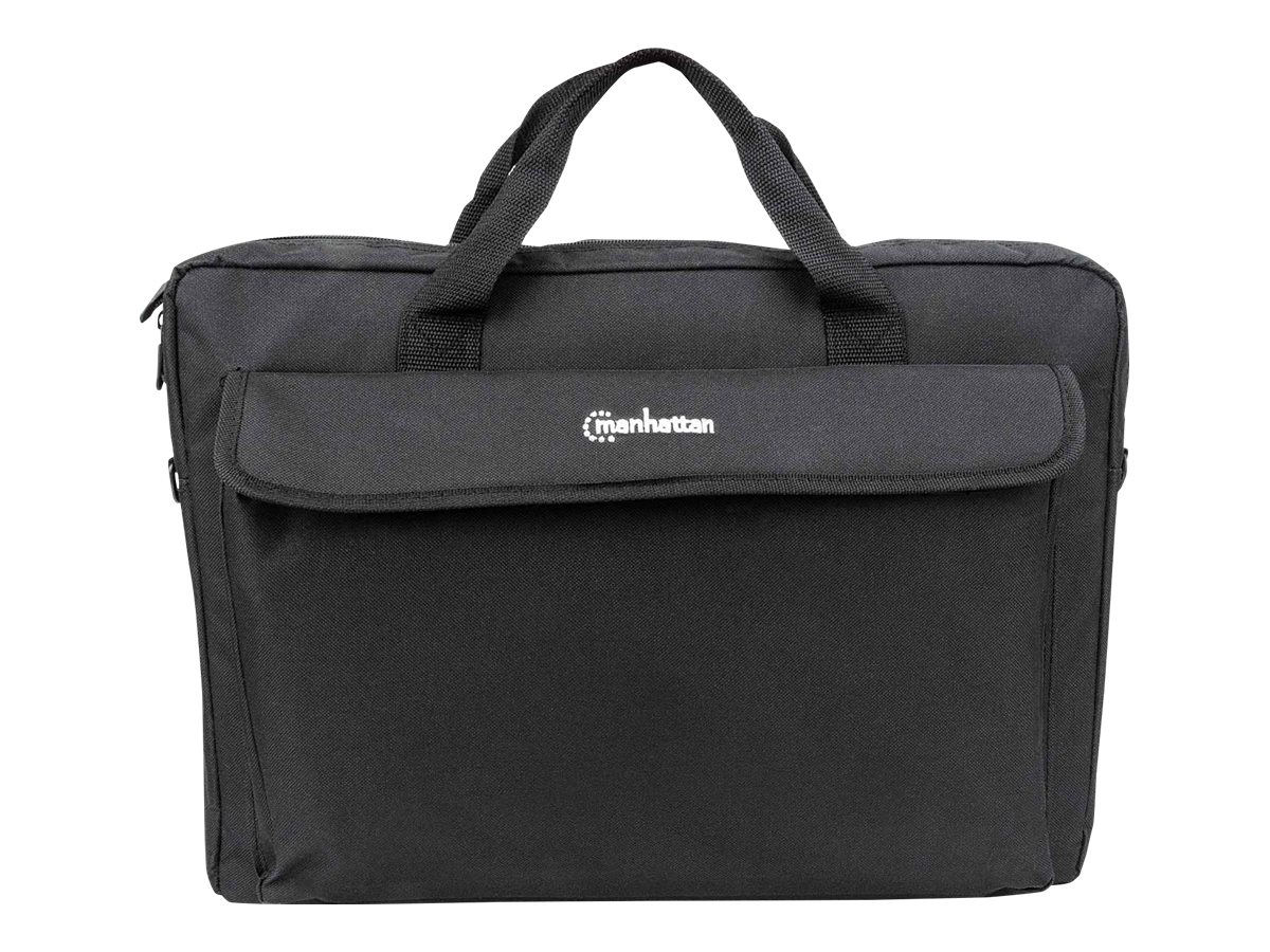 MANHATTAN Notebook Tasche London Top Load geeignet fuer die meisten Notebooks bis zu 43,94cm 17,3Zoll schwarz