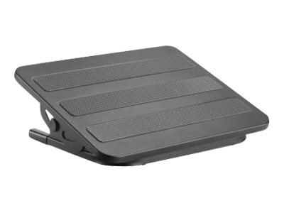 MANHATTAN Ergonomische Fusstütze Für mehr Komfort und Produktivität am Schreibtisch neigbar 300x380mm Fläche gummiert schwarz