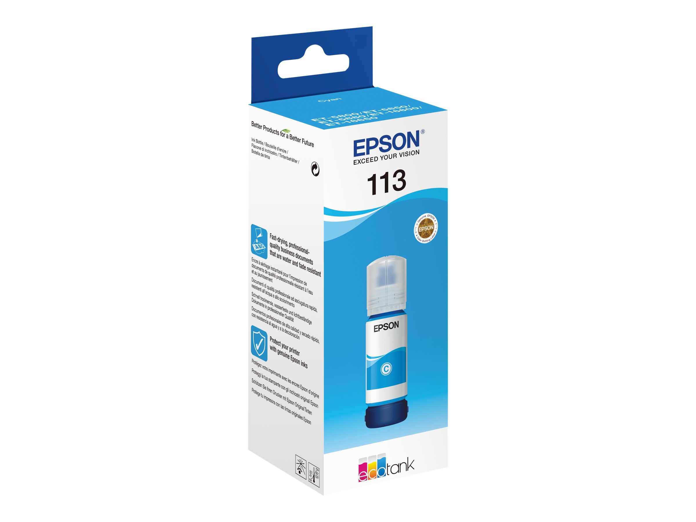 EPSON 113/T06B2 cyan Tintenflasche EPSON 113/T06B2 cyan Tintenflasche