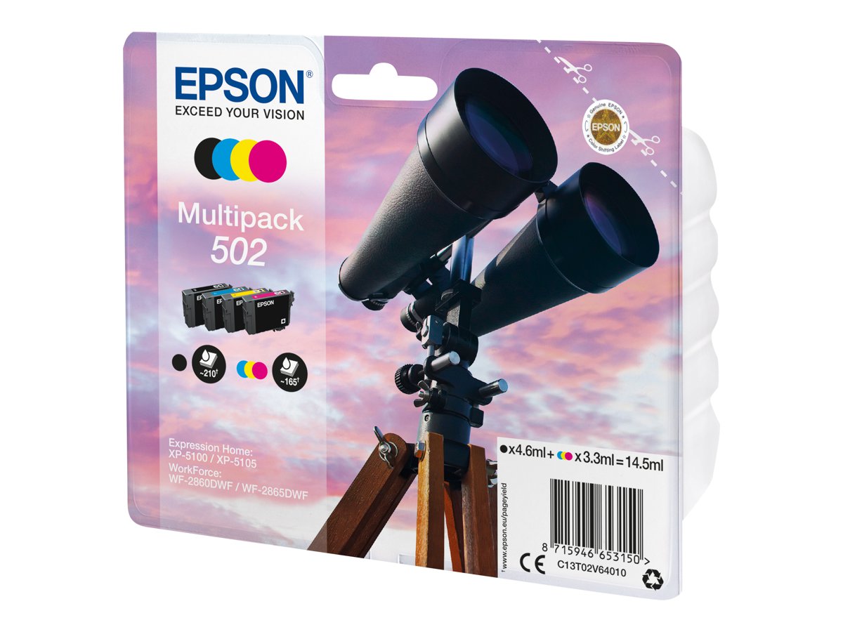 C13T02V64010 EPSON XP Tinte (4) cmyk ST C13T02V64010 EPSON XP Tinte (4) cmyk ST