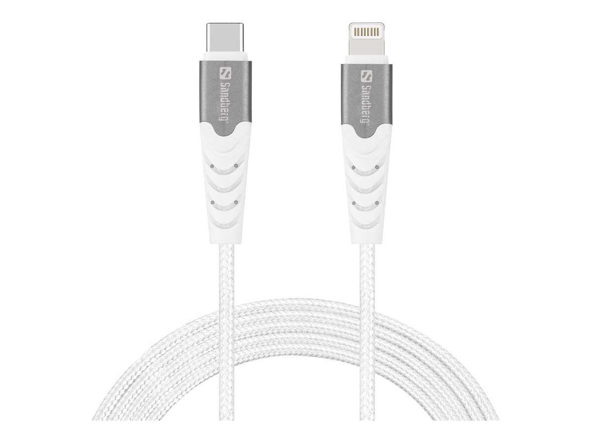 SANDBERG USB-C PD to Lightning MFI 2M SANDBERG USB-C PD to Lightning MFI 2M