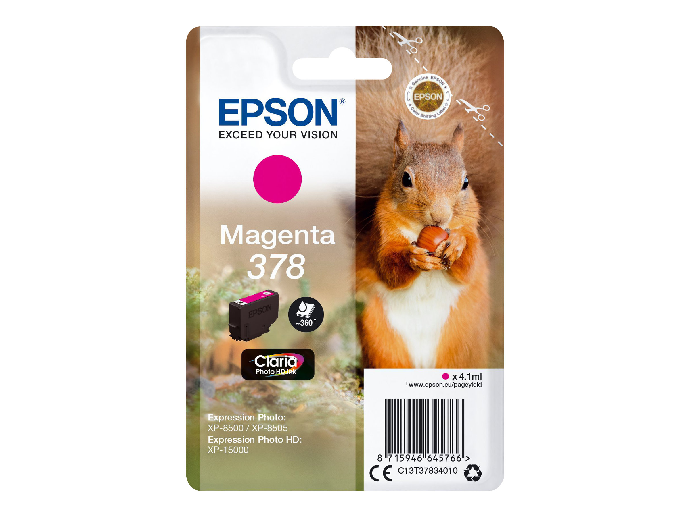 C13T37834010 EPSON XP Tinte magenta ST