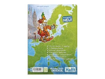 Haefft® Verlag Vokabelheft Universal -alle Sprachen Lineatur 53 liniert DIN A5 ohne Rand, 64 Blatt