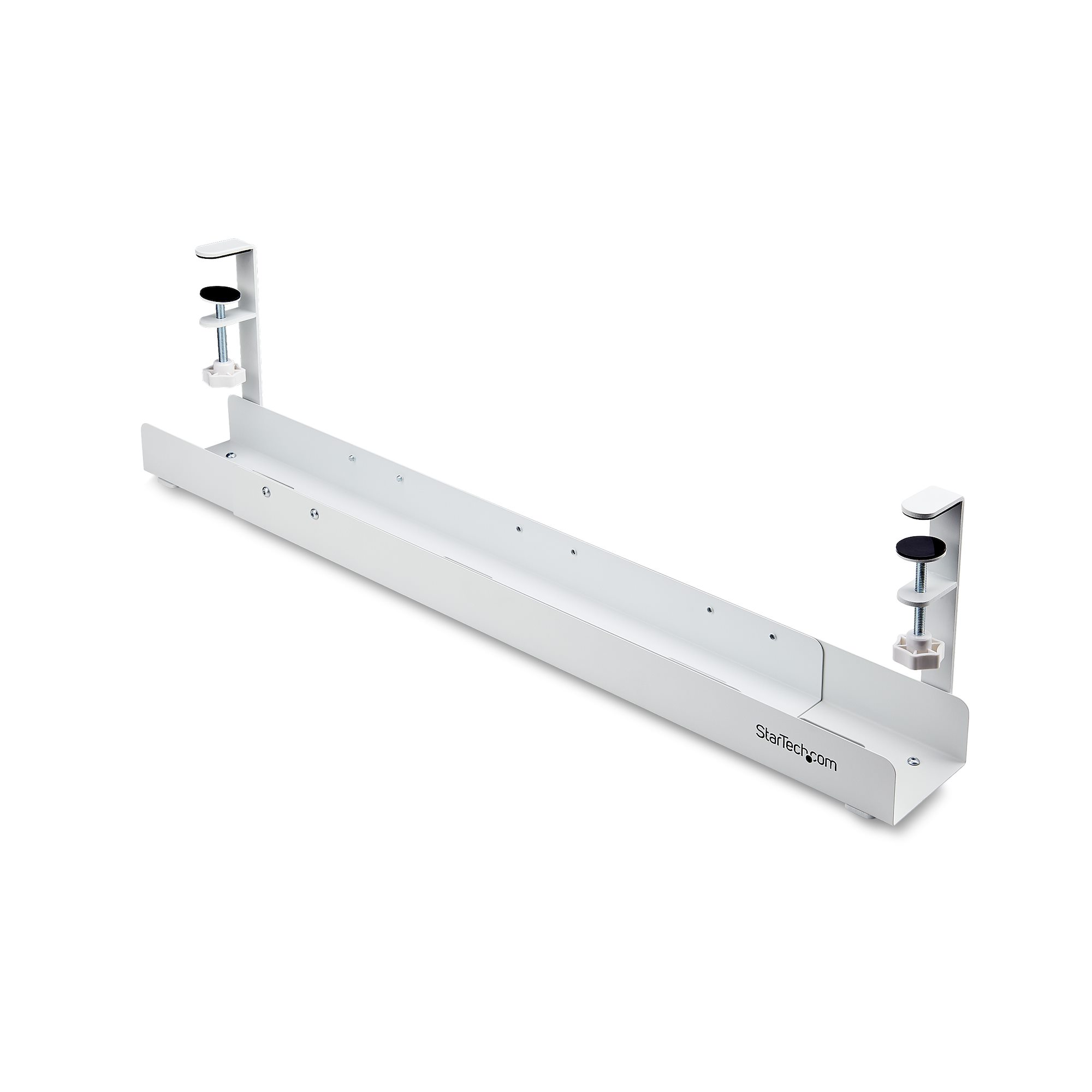 StarTech.com Under Desk Cable Management Tray Clamp-on