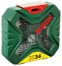 BOSCH X-Line Classic Bohrer- und Bit-Set, 34-teilig BOSCH X-Line Classic Bohrer- und Bit-Set, 34-teilig