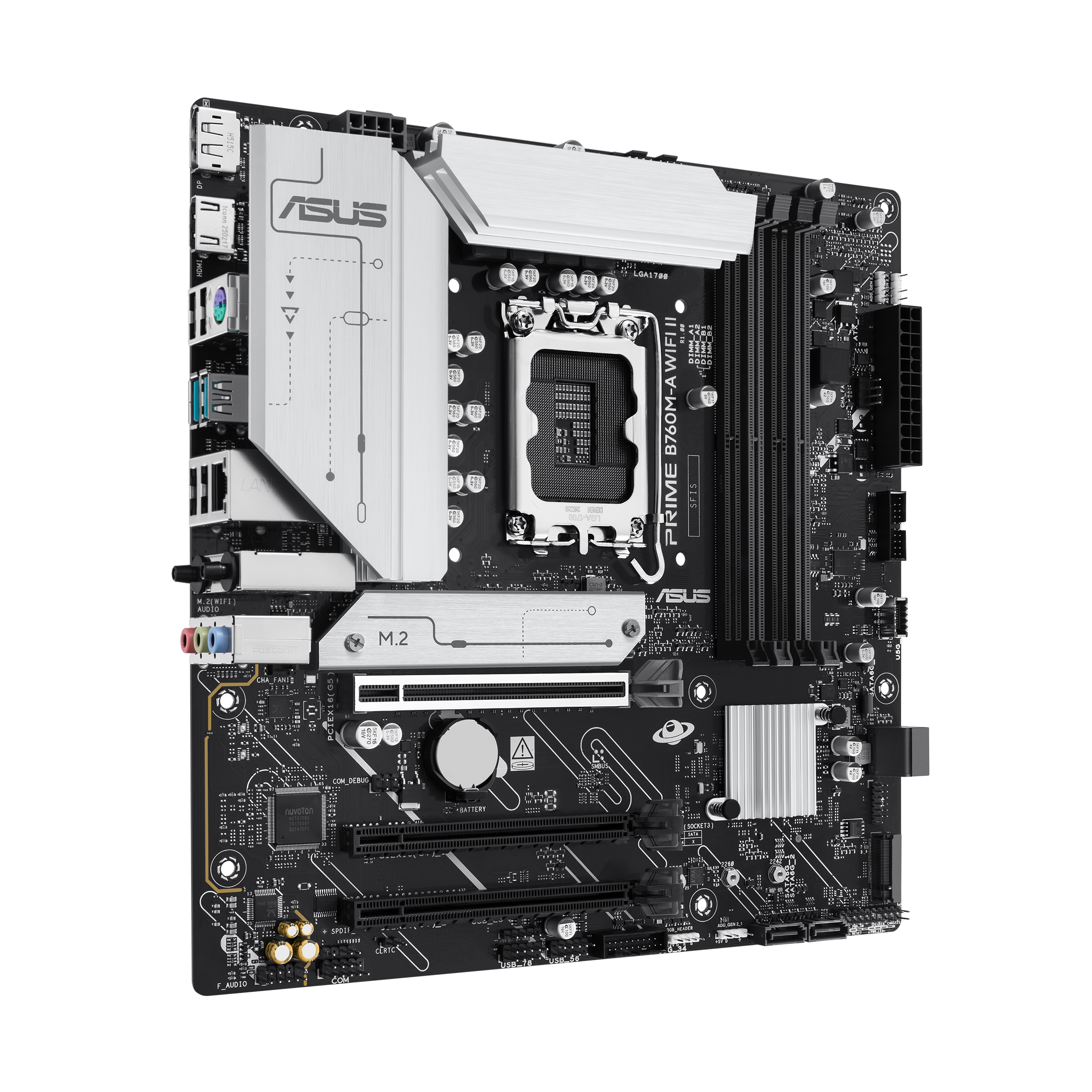 ASUS PRIME B760M-A WIFI II micro ATX LGA1700 Wi-Fi 6E