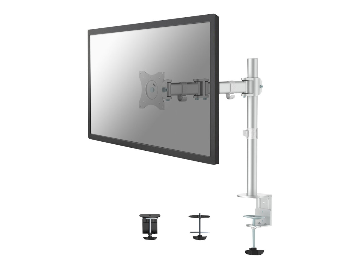 NEOMOUNTS NeoMounts Flat Screen Desk Mount 1 screen Silver 8kg