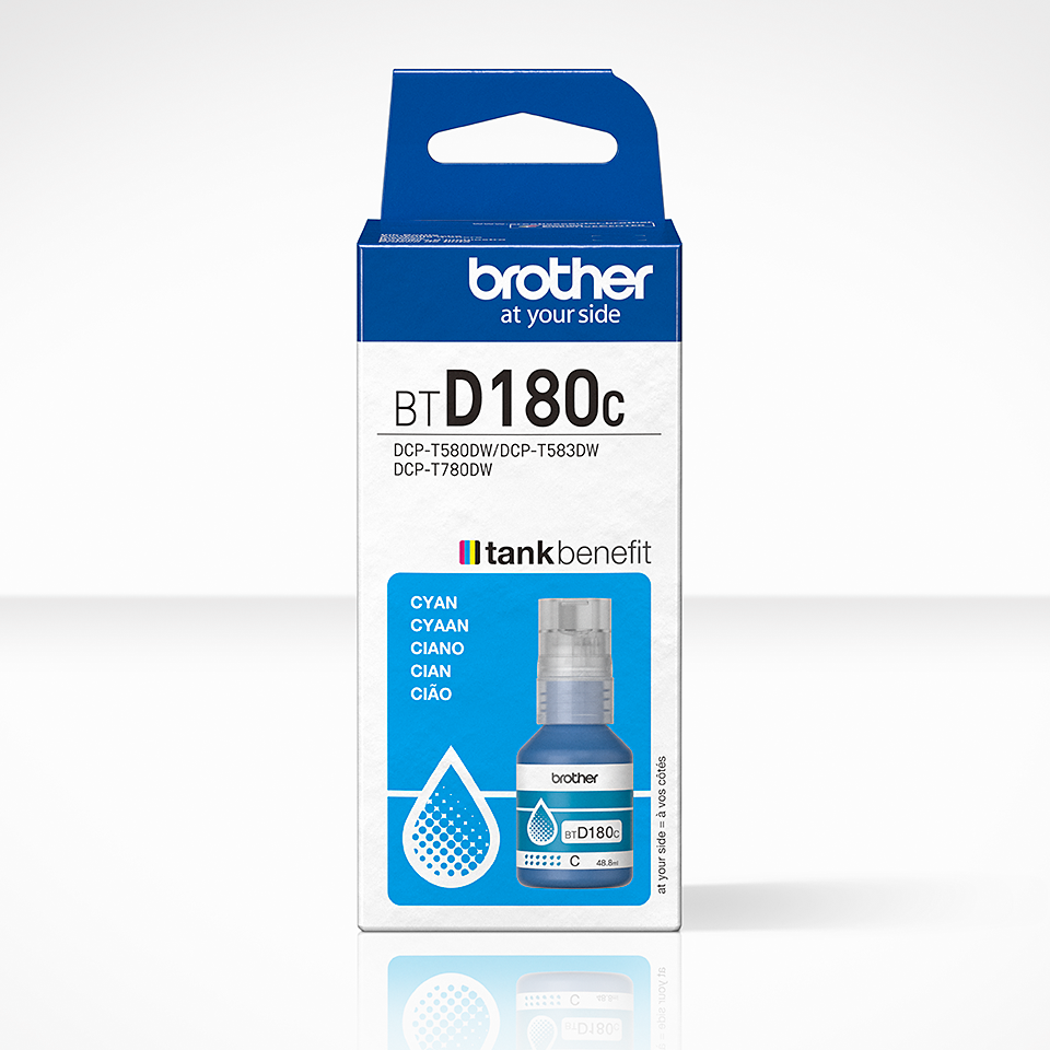 Brother BTD180C Cyan