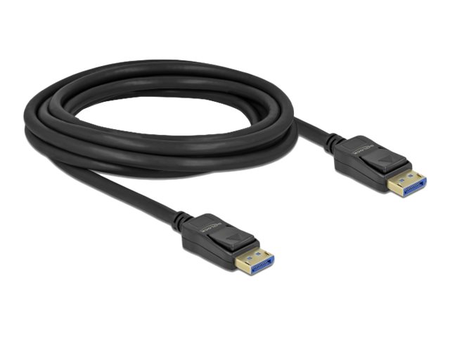 Delock DisplayPort Kabel 10K 60 Hz 54 Gbps 3 m Delock DisplayPort Kabel 10K 60 Hz 54 Gbps 3 m