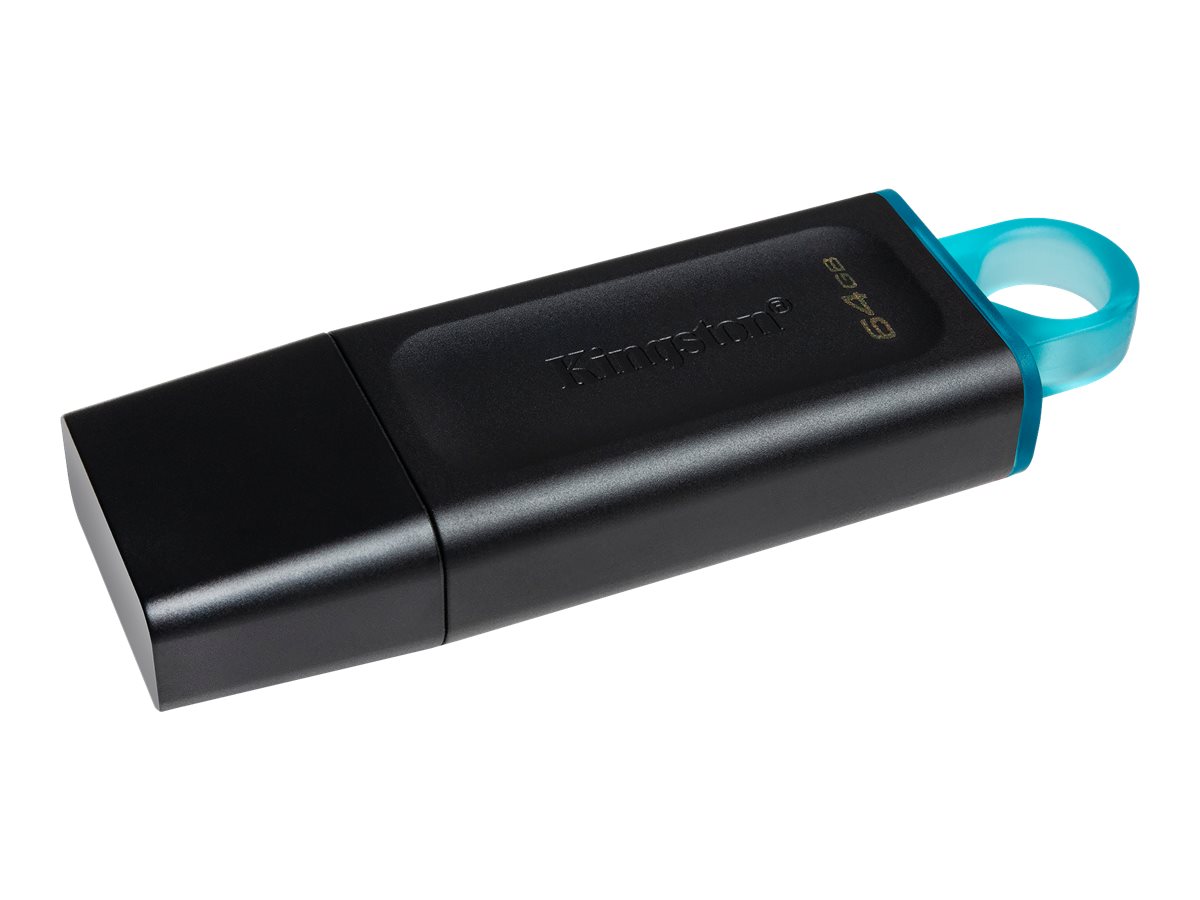 KINGSTON 64GB USB3.2 Gen1 DataTraveler Exodia Black + Teal
