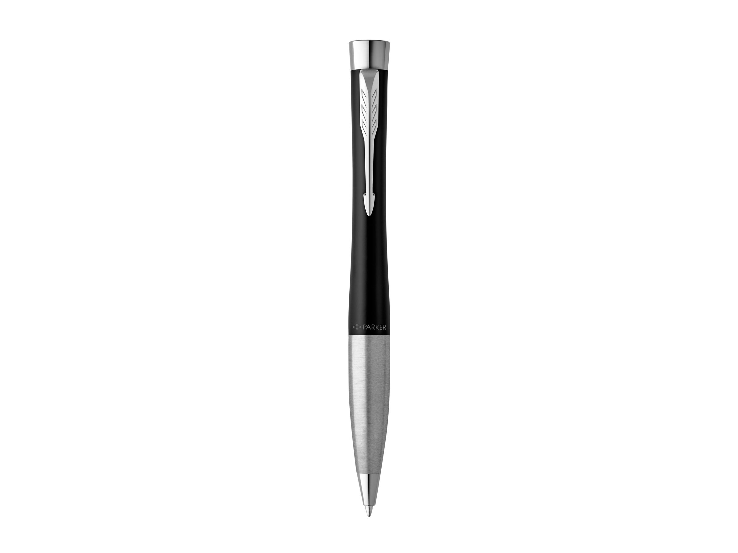 PARKER Kugelschreiber schwarz/silber, Schreibfarbe: blau, 1 St. PARKER Kugelschreiber schwarz/silber, Schreibfarbe: blau, 1 St.