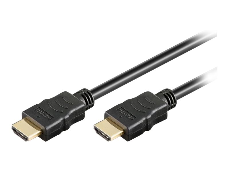 TECHLY High Speed HDMI Kabel mit Ethernet 1,5m Schwarz 2xHDMI Stecker 19pol. mit Goldbeschichtung AWG30 TECHLY High Speed HDMI Kabel mit Ethernet 1,5m Schwarz 2xHDMI Stecker 19pol. mit Goldbeschichtung AWG30