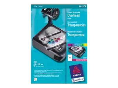 AVERY Zweckform Laserfolien 3561 glatt, 50 St. AVERY Zweckform Laserfolien 3561 glatt, 50 St.