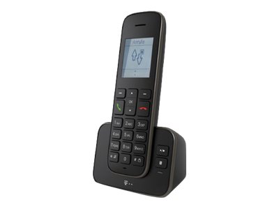 Telekom Sinus A207 Schnurlostelefon mit Anrufbeantworter schwarz