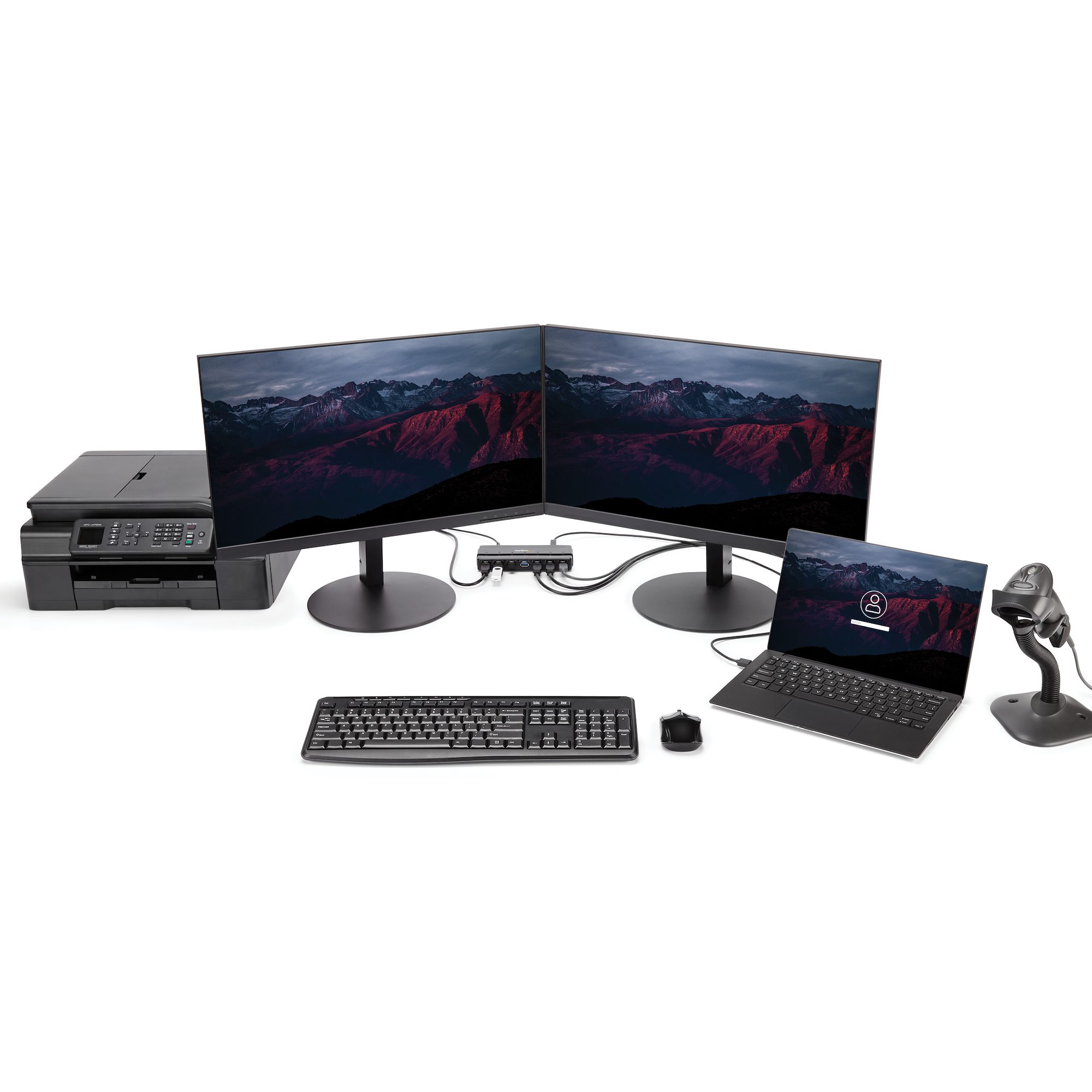 STARTECHCOM ST7300USB3B 7 port USB 30 hub black