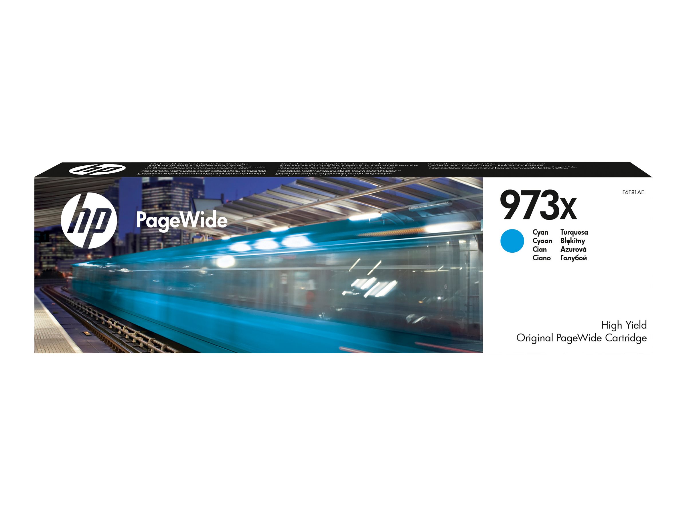 HP 973X (F6T81AE) cyan Druckerpatrone