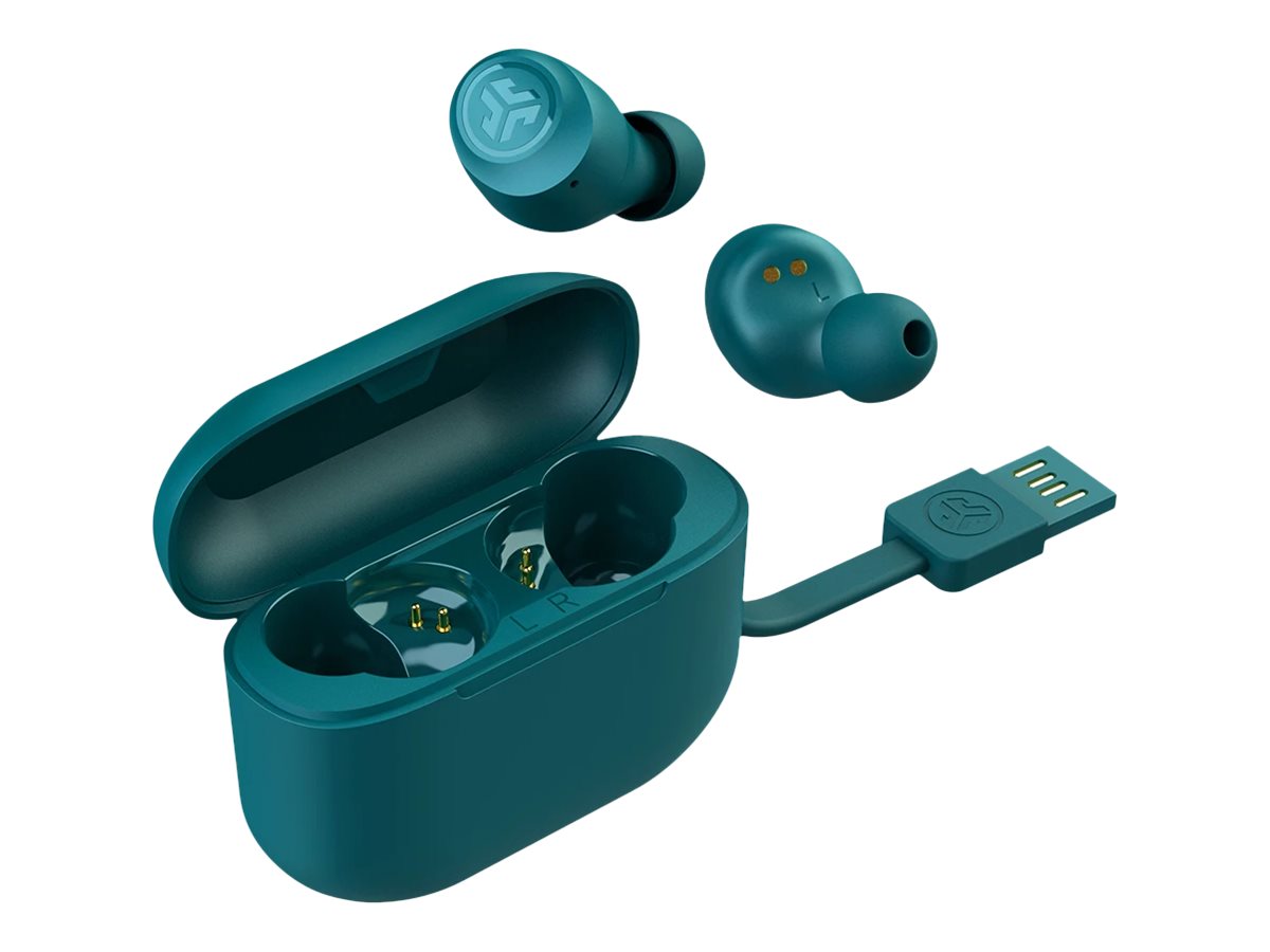 JLab Go Air Pop True Wireless Headphones Teal