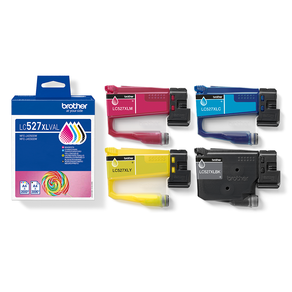 LC527XLVAL BROTHER MFC Tinte 4 cmyk XL