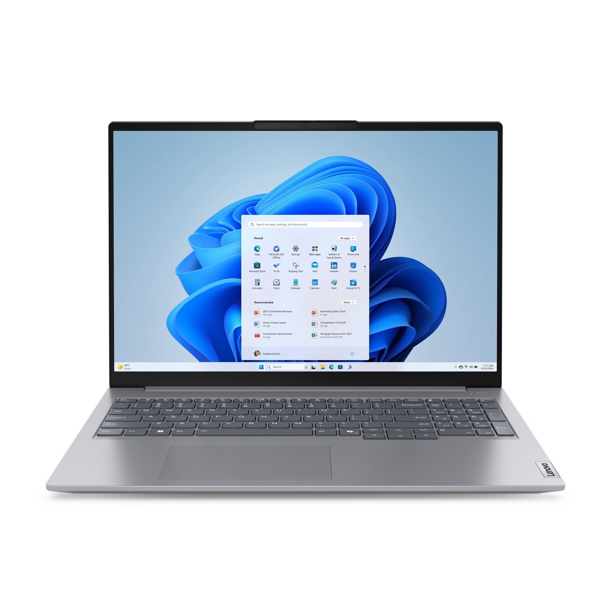 Lenovo ThinkBook 16 G7 16 Zoll AMD Ryzen 5 7535HS 32 GB RAM 512 GB SSD