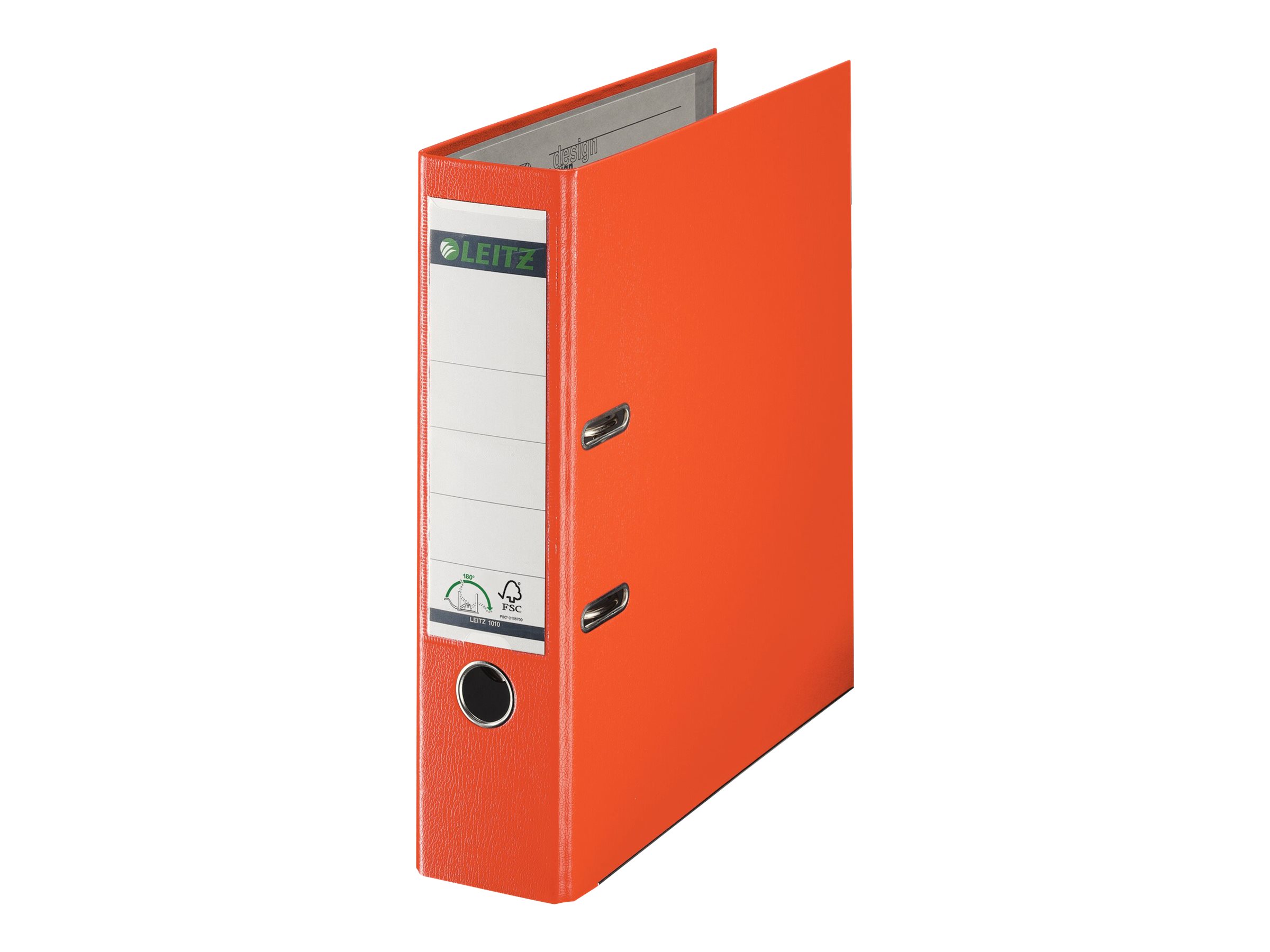 LEITZ 1010 Ordner orange Kunststoff 8,0 cm DIN A4 LEITZ 1010 Ordner orange Kunststoff 8,0 cm DIN A4